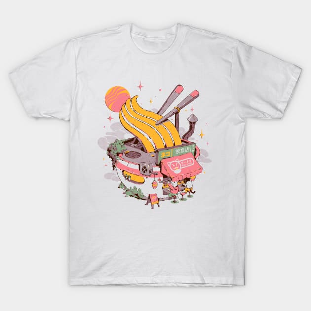 Ramen Bowl Restaurant T-Shirt by Ilustrata